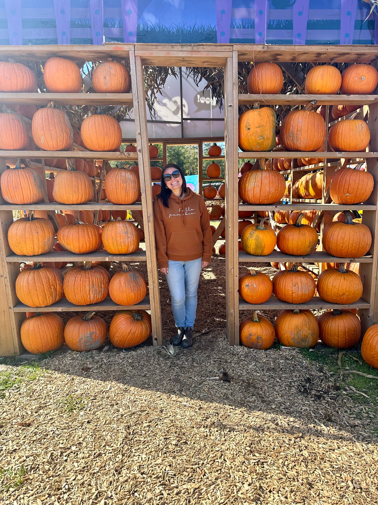 Hello Pumpkin Fleece Hoodie