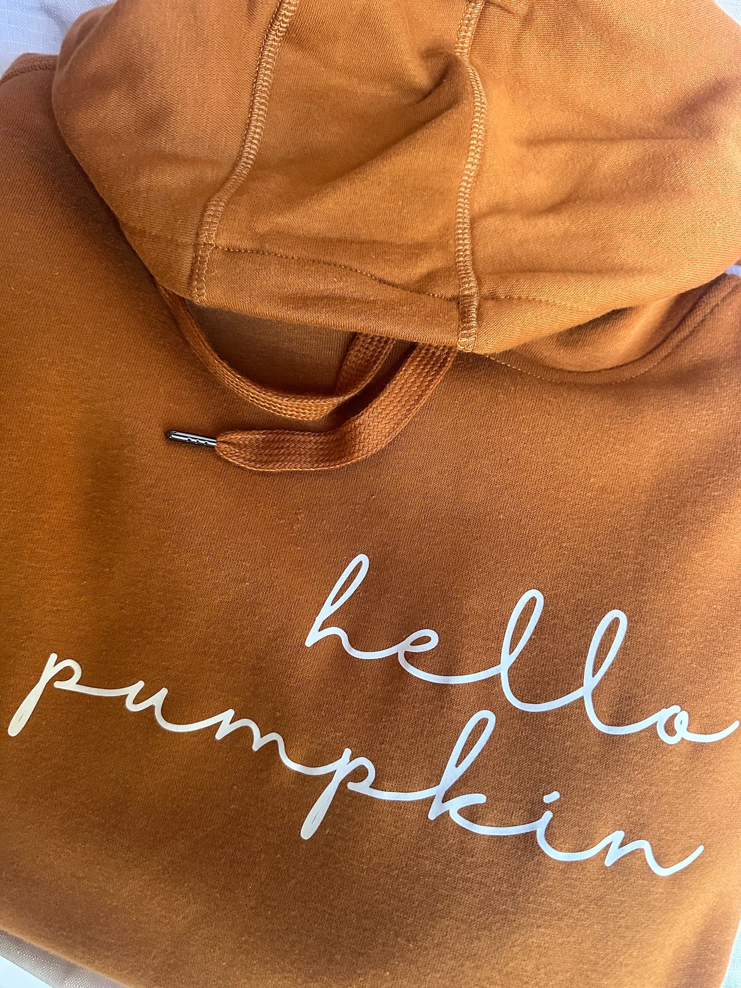 Hello Pumpkin Fleece Hoodie